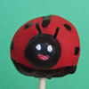 Ladybug Cake Pops